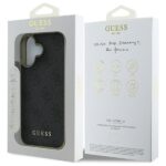 Guess GUHCP16MGF4GGR iPhone 16 Plus 6.7" black hardcase 4G Charms Collection - imagine 8