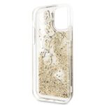 Karl Lagerfeld KLHCN61ROGO iPhone 11 6,1"/ Xr black & gold hard case Glitter - imagine 4