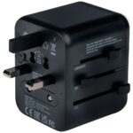 Verbatim Travel Adapter EU/UK/US 2xUSB-A UTA-01 black 49543 - imagine 6