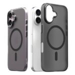 Araree etui Aero Frame iPhone 16 6.1"przeźroczysty-czarny/clear black AR20-02119A