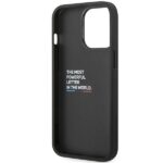 BMW case BMHCP14L22PPMK iPhone 14 Pro 6.1" black Tricolor M Collection - imagine 7