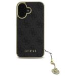Guess GUHCP16SGF4GGR iPhone 16 6.1" black hardcase 4G Charms Collection - imagine 3