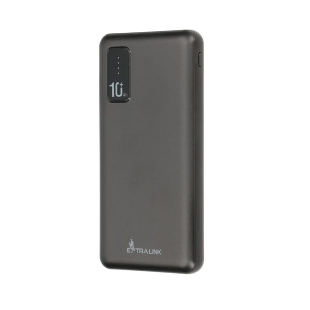 Extralink EPB-098B 10000mAh Black | Powerbank | Power bank, USB-C - imagine 3