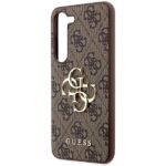 Guess GUHCS23S4GMGBR S23 S911 brown hardcase 4G Big Metal Logo - imagine 6