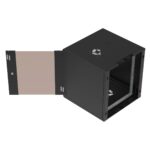 Extralink Premium 12U 600x600 Black | Rack cabinet | tool-free mounting, wall-mounted - imagine 5