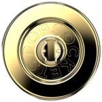 Grip and stand for phone Popsockets Round Disney Enamel Poison Apple MagSafe gold 1 - imagine 3