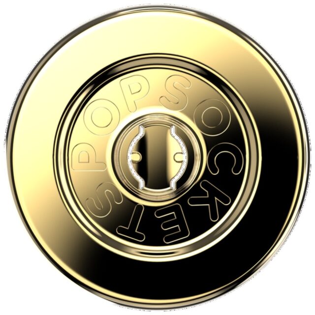 Grip and stand for phone Popsockets Round Disney Enamel Poison Apple MagSafe gold 1 - imagine 3