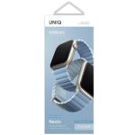 UNIQ Revix Premium Strap Apple Watch Series1-8/SE/SE2/SE3 38/40/41 Edition Reversible Mag white-blue - imagine 3