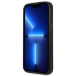 Guess GUHCP13XPSATLG iPhone 13 Pro Max 6,7" silver hardcase SaffianoTriangle Logo - imagine 5