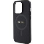 Guess GUHMP14XPSAHMCK iPhone 14 Pro Max 6.7" black hardcase Saffiano MagSafe - imagine 6