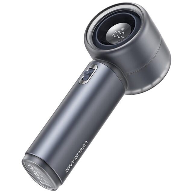 Hand fan USAMS LiFE LU03 black - imagine 2