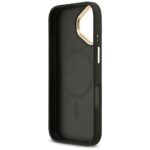 Case Guess Grained Strass Logo MagSafe for iPhone 17 black - imagine 7