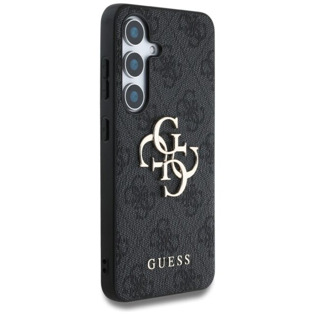 Case Guess Big 4G Logo Classic Logo to Samsung Galaxy S25 Plus black - imagine 4