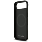 Mercedes Leather Large Laurel Leave MagSafe Case for iPhone Air Black - imagine 7