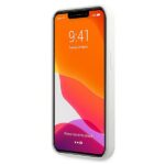 Karl Lagerfeld KLHCP13MSSKCW iPhone 13 / 14 / 15 6,1" hardcase white Silicone Karl & Choupette - imagine 5