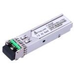 Extralink SFP 1.25G | SFP Module | 1,25Gbps, LC/UPC, 1550nm, 80km, single mode, DOM