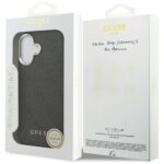 Case Guess 4G Classic Logo MagSafe for iPhone 17 black - imagine 8