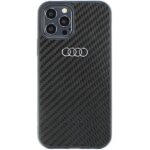 Audi Carbon Fiber iPhone 12 / 12 Pro 6.1" black hardcase AU-TPUPCIP12P-R8/D2-BK