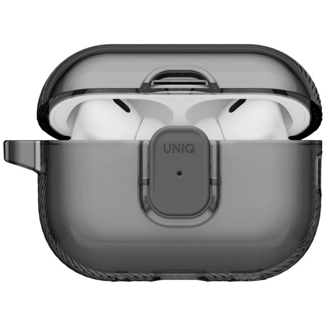 Case UNIQ Glase Pro for AirPods Pro 3     Lock Case smoke - imagine 3