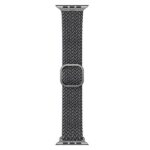 UNIQ Aspen Strap Apple Watch 40/38/41 mm Series 1/2/3/4/5/6/7/8/SE/SE2/SE3 Braided granite grey - imagine 6