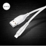 USAMS U18 Lightning 2A Fast Charge Cable 1m white SJ266USB02 (US-SJ266) - imagine 2