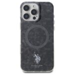 US Polo USHMP16XHOCLDPK iPhone 16 Pro Max 6.9" black IML Ring MagSafe - imagine 3