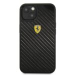 Ferrari FEHCP13SFCABK iPhone 13 mini 5,4" black hardcase On Track Real Carbon - imagine 3