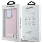 Karl Lagerfeld KLHMP15LPGMSRPP iPhone 15 Pro 6.1" pink hardcase FW Metal Plate MagSafe - imagine 8