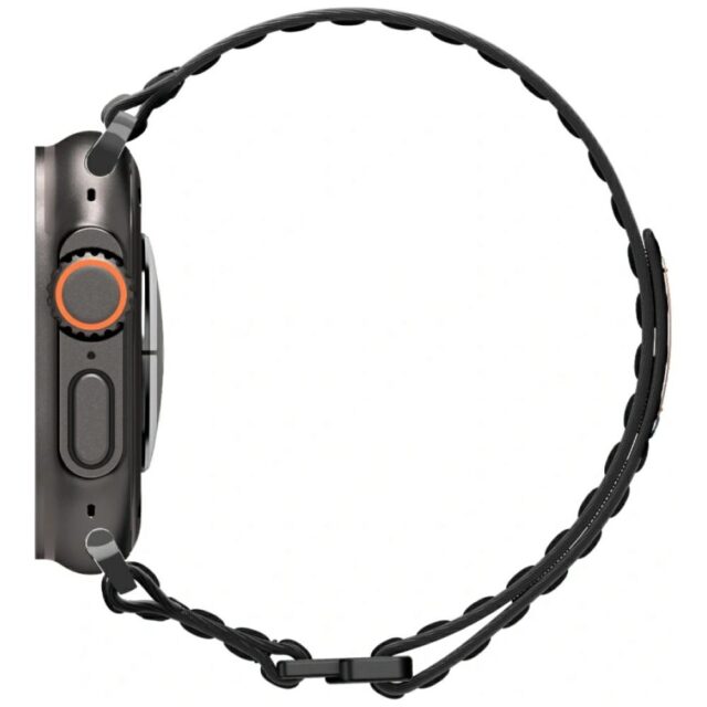 Spigen WBF0 Strap for Apple Watch 8/9/10/11/SE/Ultra (44/45/46/49mm) black - imagine 3
