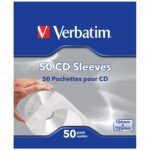 Paper Envelopes for CD Discs Verbatim 50pcs white 49992 - imagine 2
