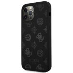 Guess GUHCP12MLSPEBK iPhone 12/12 Pro 6,1" black hard case Peony Collection - imagine 2