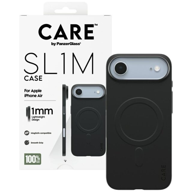 Case CARE by PanzerGlass SL1M MagSafe for iPhone Air black - imagine 4