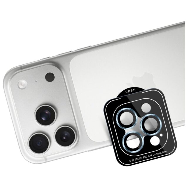Camera lens protection 3MK Lens Protection Pro for Apple iPhone 17 Pro / 17 Pro Max blue - imagine 5