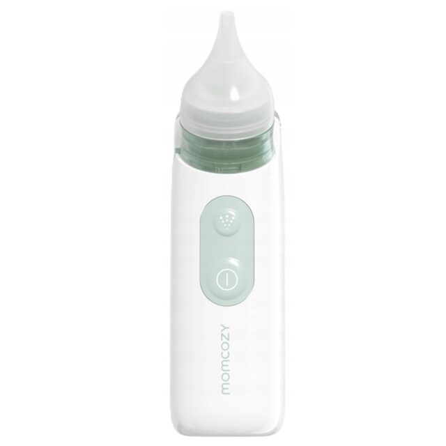 Momcozy BN05 Green | Baby Nasal Aspirator | with atomizer - imagine 3