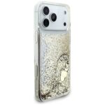 Guess Liq case. Glitter 4 Charms for iPhone 17 Pro Max gold - imagine 4