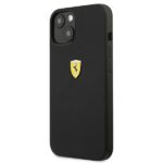 Ferrari FESSIHCP13MBK iPhone 13 / 14 /15 6,1" black hardcase Silicone - imagine 2