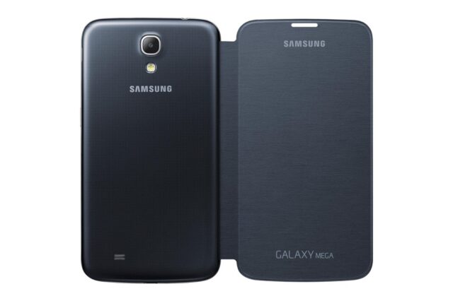 Case Samsung EF-FI920BB i9200 Mega 6.3 black - imagine 2