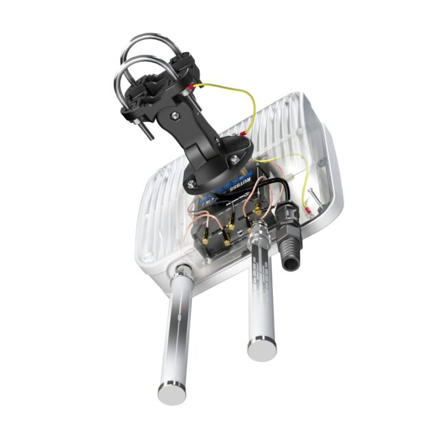 QuWireless QuMax A955M | LTE + Wi-Fi + GPS Antenna | for Teltonika RUT956/RUT955 - imagine 5