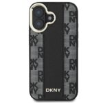 DKNY DKHMP16MPCPVSLK iPhone 16 Plus 6.7" black hardcase Checkered Pattern Magsafe - imagine 3