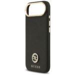 Case Guess Grained Strass Logo MagSafe for iPhone Air black - imagine 6