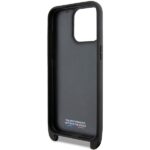 Case BMW BMHCP15X23PSVTK iPhone 15 Pro Max 6.7" black hardcase M Edition Carbon Tricolor Line - imagine 6