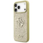 Guess Fixed Glitter Big 4G case for iPhone 17 Pro Max gold - imagine 2