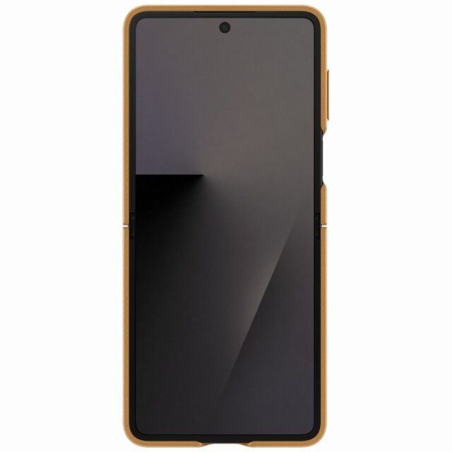 Case Samsung Kindsuit Case for Galaxy Z   Flip7 camel - imagine 4