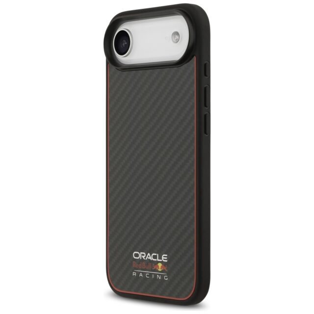 Case Red Bull Kevlar Logo Matt MagSafe for iPhone Air black - imagine 2