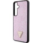 Guess GUHCS24MHDGPPP S24+ S926 pink hardcase Rhinestone Triangle - imagine 6