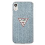 Guess GUHCI61PCUJULLB iPhone Xr light blue hardcase Jeans Collection - imagine 3