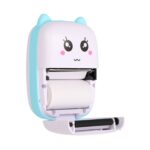 Extralink Set | Thermal printer EPP-002 Blue + Self-adhesive thermal paper 5 rolls | - imagine 5