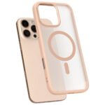 Spigen Ultra Hybrid Mag Case for iPhone 16 Pro MagSafe Pink/Frost Rose - imagine 8