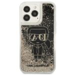 Karl Lagerfeld KLHCP13LLGGKBK iPhone 13 Pro/ 13 6,1"black hardcase Liquid Glitter Gatsby - imagine 3