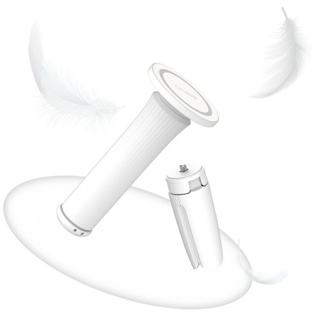 Selfie Stick Araree Magfie Pod Lite Tripod MagSafe white - imagine 2